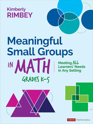 cover image of Meaningful Small Groups in Math, Grades K-5
